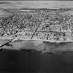 Scanned image of oblique aerial photograph centred on the town.