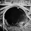 Tunnel at surge tank end.
Photographic copy of Plate 25, Volume 198, PA 123.