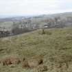 Copy of colour slide, Knockmade Hill Fort Lochwinnoch  S.E. facing (occupied) end.
NMRS Survey of Private Collection 
Digital Image Only