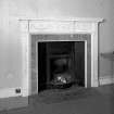 Scanned image of interior.
Detail of fireplace in South-East room on ground floor.