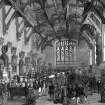 Interior view of Parliament Hall
Scanned image of engraving from Illustrated London News, 12 August 1871.