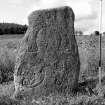 View of symbol stone.