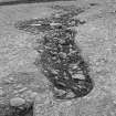 View of part of the gable end trench of timber hall A.