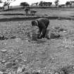 View of excavations.