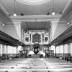 Glasgow, 240 Bath Street, Elgin Place Congregational Church, interior.
General view looking towards altar.