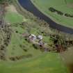 Scanned image of oblique aerial view of Paxton House taken from the W.