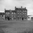 General view of houses in Thistle Street, Gorbals.