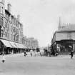 Historic photograph showing Ayr Street, Troon on the corner to West Portland Street.