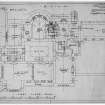 Scanned image of drawing showing first floor plan.
