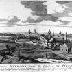 Old Aberdeen in the middle of the 17th century.