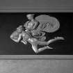 Interior.
Detail of relief panel in entrance hall.