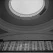 Glasgow, Castlemilk House, interior.
View of balustrade and dome on second floor.
