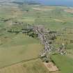 General oblique aerial view centred on Whithorn village, taken from the SW.