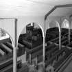 Plockton, Innes Street, Plockton Free Church, interior.
General view from North of interior, taken from the balcony.