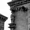 Stirling Castle, palace
Detail of statue of James V on North East angle, frontal view