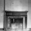 Interior.
View of fireplace in first floor room.