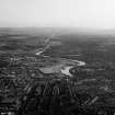 Oblique aerial view centred on Aberdeen and the River Dee, looking to the SW.