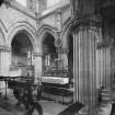 Roslin, Roslin Chapel. Interior view of altar.
Insc: 'Rosslyn Chapel' '184'