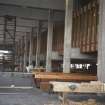 Glasgow Airport, Abbotsinch.
View of interior of terminal building under construction.