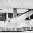 Glasgow Airport, Abbotsinch. 
View of interior showing carousel at Toronto Airport. Comparison photograph.