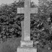 Digital copy of photograph of headstone commemorating I M A (?) died 1919.  Inscription partially illegible.
Survey no. 3