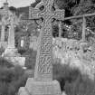 Digital copy of photograph of latin  cross with two stepped base commemorating Henry Slash died 1924 and his wife Myra, died 1942.
Survey no. 11
