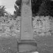 Digital copy of photograph of obelisk  Inscription completely eroded.  
Survey no. 16
