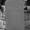 Digital copy of photograph of headstone commemorating Mary Somervill Hood, died 1901 and Grace Hood, died 1902.
Survey no. 20
