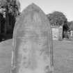 Digital copy of photograph of headstone commemorating Agnes Thomson, died 1882 and Peter Ormiston, died 1888.
Survey no. 35
