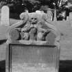 Digital copy of photograph of headstone commemorating Elesbeth Darg, d.1781.
Survey no. 38
