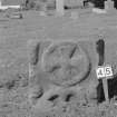 Digital copy of photograph of Medieval headstone.
Survey no. 45
