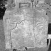 Digital copy of photograph of headstone.  Inscription eroded.
Survey no. 9?
