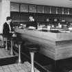 Interior view of Lomong Grill restaurant, Glasgow Airport