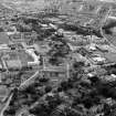 Oblique aerial view centred on Old Aberdeen and the University, looking to the S.