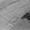 Oblique aerial view centred on the cropmarks of the ring ditches, enclosures and pits at Newbarns, looking to the ENE.