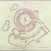 Plan of whole site. H Dryden, August 15, 1871. Copied in colour, 1993. 
Digital copy of a photograph.