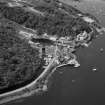 Crinan Canal.
Aerial view showing Crinan Basin (NR 788 943).