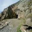 St Ninian's Cave.
Cave Entrance. View from SE..