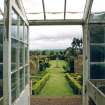 View from NE. Walled Garden, view from conservatory.