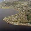 General oblique aerial view centred on the town, taken from the NW.