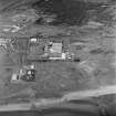 Ardeer, Nobel's Explosives Factory, oblique aerial view, centred on the factory. The Nylon Works are visible in the centre left of the photograph.