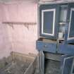 Interior. Ground floor. S sleeping compartment off E room showing box bed and fitted cupboard