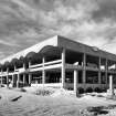 View of Physics Building under construction.