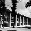 View of Physics Building.