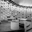 View of altar in Meeting House chapel.