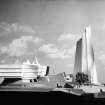 View of 2nd model showing proposed scheme for the British Pavilion at Expo '67.