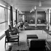 View of ground floor common room in Chamberlain Hall.