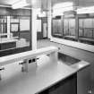 Interior.
General view of laboratory in unidentified pure and applied sciences building.