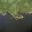 Oblique aerial photograph of Loch Arklet Aqueduct Intake