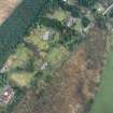 Scanned oblique aerial photograph of Blane 1855 (NS 5537 8001) and 1885 (NS 5539 8000) Valve Houses and Junction Chamber (NS 5536 8004)